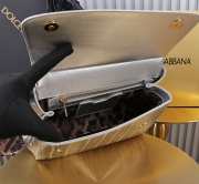 Uubags Dolce & Gabbana Medium Sicily Handbag Silver Bag 25x12x20cm - 3