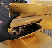 Uubags Dolce & Gabbana Small Sicily Handbag Gold Bag 20x16x8cm - 4