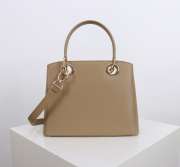 Uubags Dior Bow Bag Beige Leather 28x10x22cm - 5