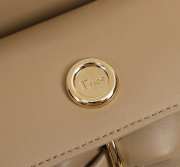 Uubags Dior Bow Bag Beige Leather 28x10x22cm - 2