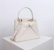 Uubags Dior Bow Bag White Leather 28x10x22cm - 6