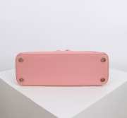 Uubags Dior Bow Bag Pink Leather 28x10x22cm - 5