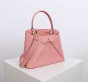 Uubags Dior Bow Bag Pink Leather 28x10x22cm - 2