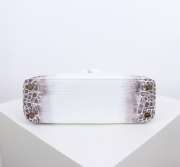 Uubags Dior Bow Bag White Crocodile Leather 28x10x22cm - 5