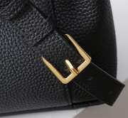 Uubags Dior Medium Signature Bucket Bag Black Grained Calfskin 24x21x14cm - 4