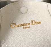 Uubags Dior Small Signature Bucket Bag White Grained Calfskin 21x11x19cm - 2