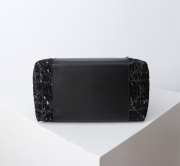 Uubags Dior Small Signature Bucket Bag Black Tweed & Grained Calfskin 21x11x19cm - 4