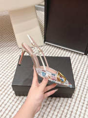 Uubags Valentino VLogo Signature Slingback Décolleté With Rhombelle Embroidery 8.5cm - 6