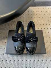 Uubags Chanel Ballerina Flats Tweed, Shearling & Patent Calfskin Black - 5