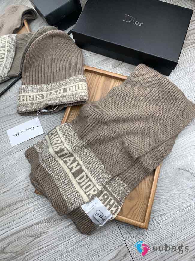 Uubags Dior Wool & Cashmere-Blend Scarf 03 - 1