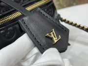 Uubags Louis Vuitton M25123 Vanity PM Bag In Black Puffy Lambskin 19x13x11cm - 3