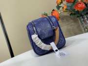 Uubags Louis Vuitton Mini Dopp Kit Ocean Blue 13x12x20cm - 2