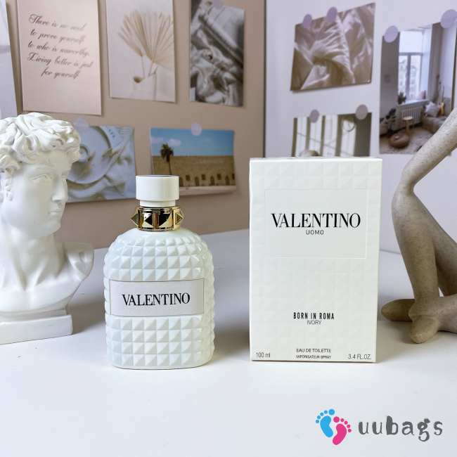Uubags Valentino Uomo Born In Roma Ivory EDT Perfume 100ml - 1