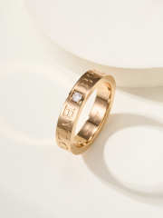 Uubags Bvlgari Rose gold B.zero1 Ring with 0.04 ct Diamonds - 3