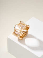 Uubags Bvlgari Divas' Dream diamonds and gold ring - 4