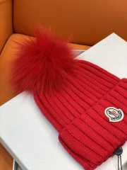 Uubags Moncler Wool Beanie Hat with Pom Pom 01 - 5