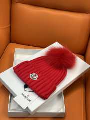 Uubags Moncler Wool Beanie Hat with Pom Pom 01 - 2