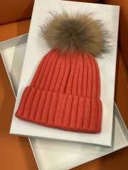 Uubags Moncler Wool Beanie Hat with Pom Pom 02 - 2