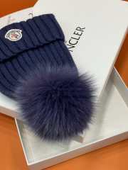 Uubags Moncler Wool Beanie Hat with Pom Pom 03 - 3