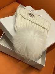 Uubags Moncler Wool Beanie Hat with Pom Pom 04 - 4