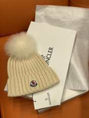 Uubags Moncler Wool Beanie Hat with Pom Pom 05 - 1