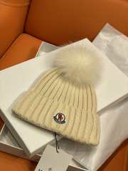 Uubags Moncler Wool Beanie Hat with Pom Pom 05 - 6
