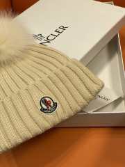 Uubags Moncler Wool Beanie Hat with Pom Pom 05 - 5