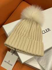 Uubags Moncler Wool Beanie Hat with Pom Pom 05 - 2