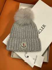 Uubags Moncler Wool Beanie Hat with Pom Pom 06 - 1