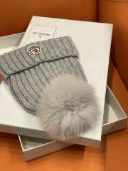 Uubags Moncler Wool Beanie Hat with Pom Pom 06 - 6