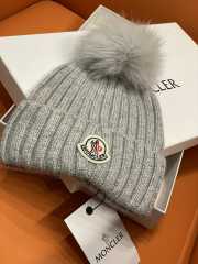 Uubags Moncler Wool Beanie Hat with Pom Pom 06 - 3