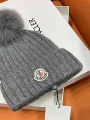 Uubags Moncler Wool Beanie Hat with Pom Pom 08 - 6