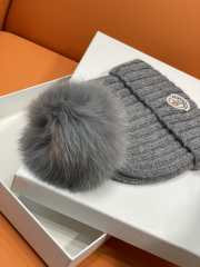 Uubags Moncler Wool Beanie Hat with Pom Pom 08 - 4