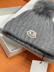 Uubags Moncler Wool Beanie Hat with Pom Pom 08 - 2