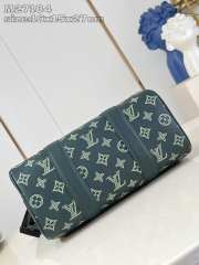 Uubags Louis Vuitton M27184 City Keepall Monogram Shadow Leather Green 27.5x16.5x15cm - 3