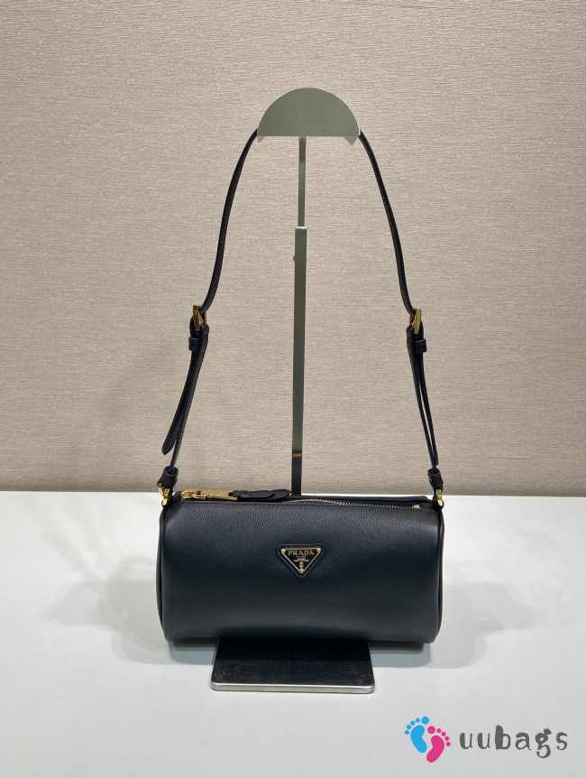 Uubags Prada 1BC239 leather pouch in black 22x9x7.5cm - 1