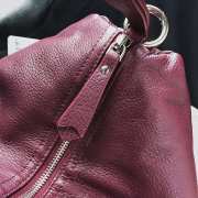 Uubags Manu Atelier Mini Fern Backpack In Burgundy 23cm - 6