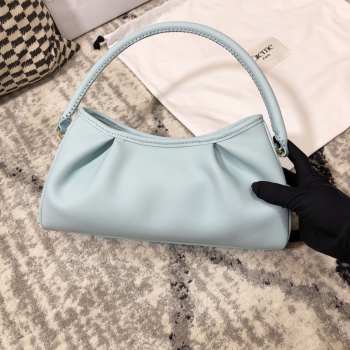 Uubags Elleme Dimple Leather Light Blue Bag 28x14.5x10cm