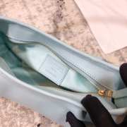 Uubags Elleme Dimple Leather Light Blue Bag 28x14.5x10cm - 5