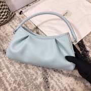 Uubags Elleme Dimple Leather Light Blue Bag 28x14.5x10cm - 3