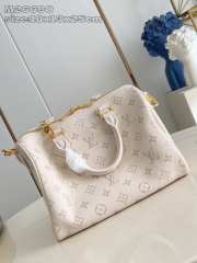 Uubags Louis Vuitton M26690 Speedy Bandoulière 25 Bag In Off-white 18x13x25cm - 4