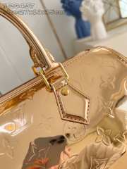 Uubags Louis Vuitton M26497 Ski Speedy Bandoulière 25 Bag Monogram Miroir Copper Color 27x19x15cm - 6