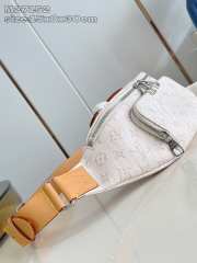 Uubags Louis Vuitton M27152 Rush Bunbag Bag In Gray Lin 30x15x8cm - 6