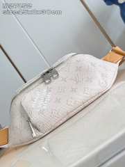 Uubags Louis Vuitton M27152 Rush Bunbag Bag In Gray Lin 30x15x8cm - 5