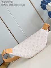 Uubags Louis Vuitton M27152 Rush Bunbag Bag In Gray Lin 30x15x8cm - 3