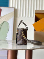 Uubags Louis Vuitton N12099 Neverfull Bandoulière Inside Out BB In Grey/Monogram 24x14x9cm - 5