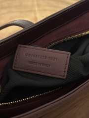 Uubags YSL Le 5 à 7 in dark chocolate patent leather bag 24.5x16x6cm - 2