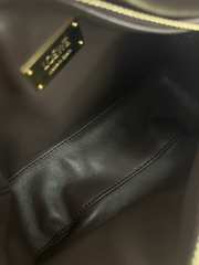 Uubags Loewe Featherlight Small Puzzle Bag (Napalum) In Dark Brownie 17.5x12.5x7.5cm - 3