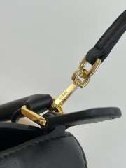 Uubags Loewe Featherlight Small Puzzle Bag (Napalum) In Black 17.5x12.5x7.5cm - 3