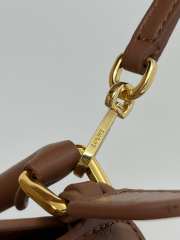 Uubags Loewe Featherlight Small Puzzle Bag (Napalum) In Pecan 17.5x12.5x7.5cm - 2